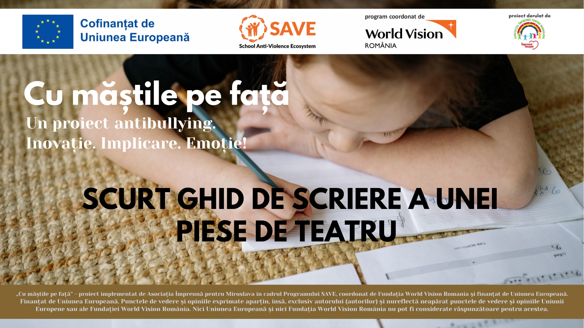 Scurt ghid de scriere a unei piese de teatru